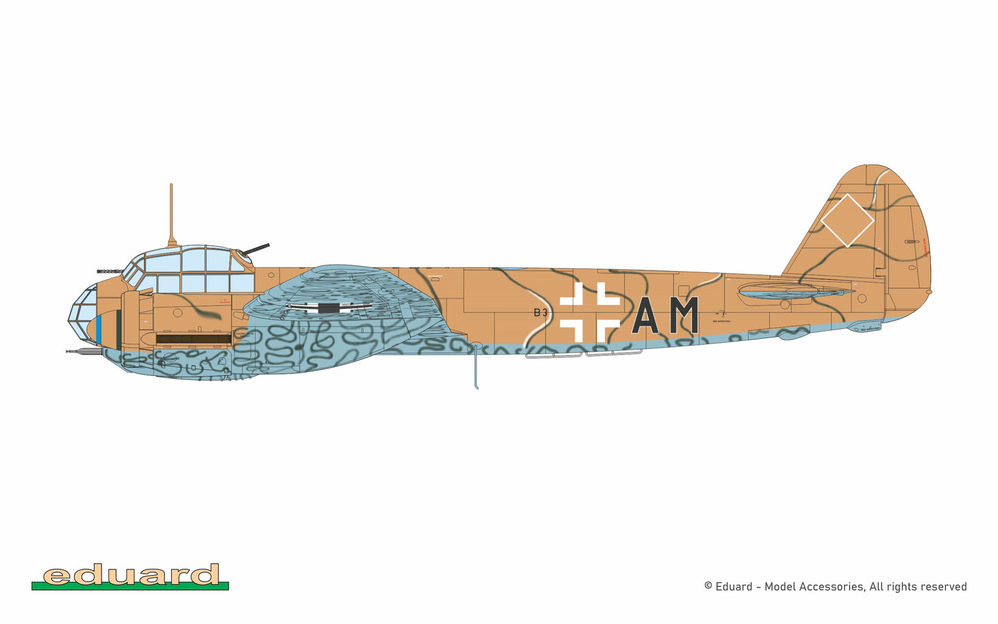 302 - Eduard - 11194 - Junkers Ju 88 A-4 ‘Schnellbomber’ - paint schemes
