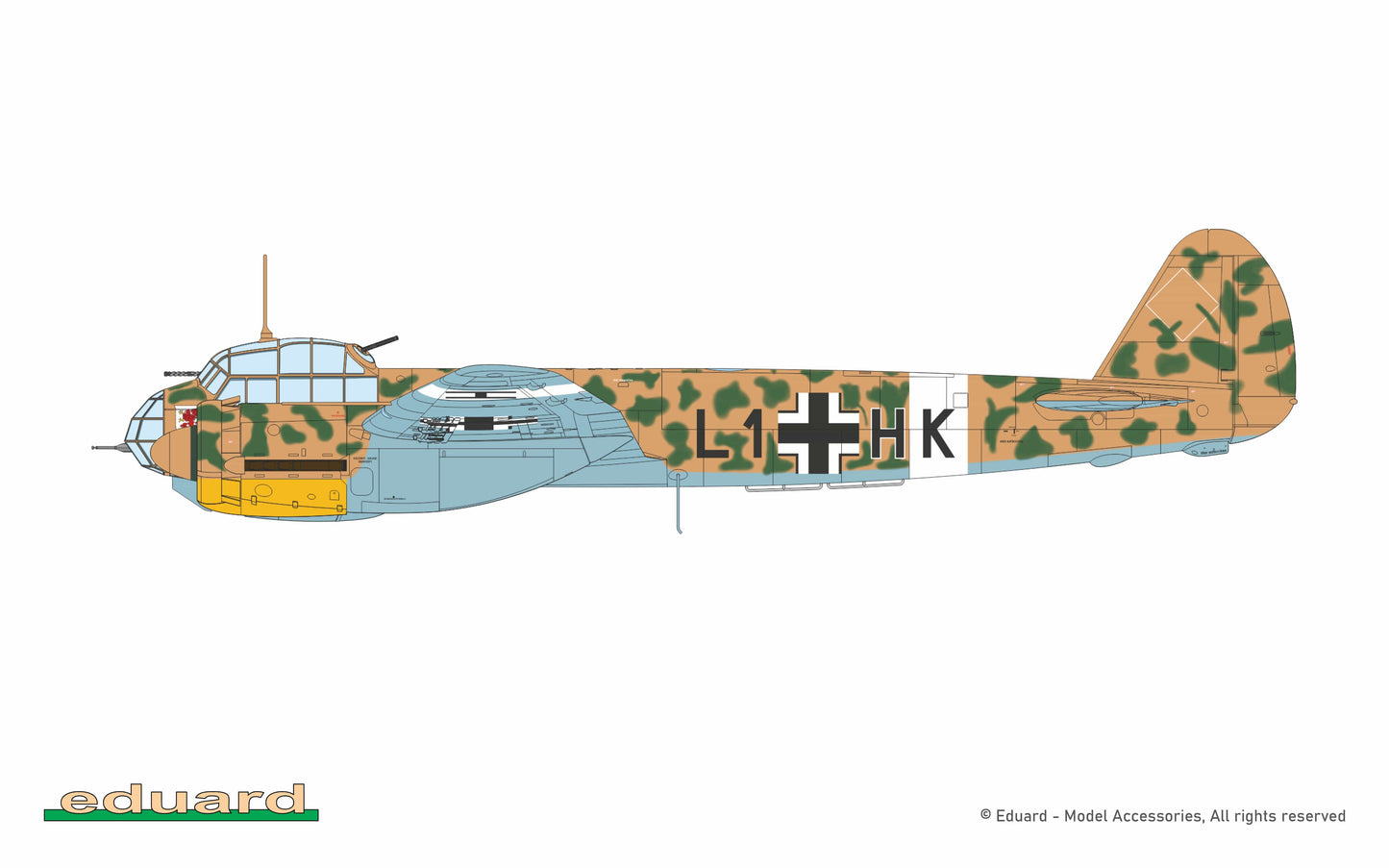 305 - Eduard - 11194 - Junkers Ju 88 A-4 ‘Schnellbomber’ - paint schemes