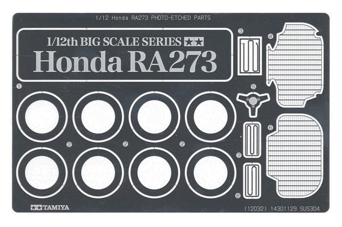 Tamiya - 12032 - Honda RA273 - photo-etched parts