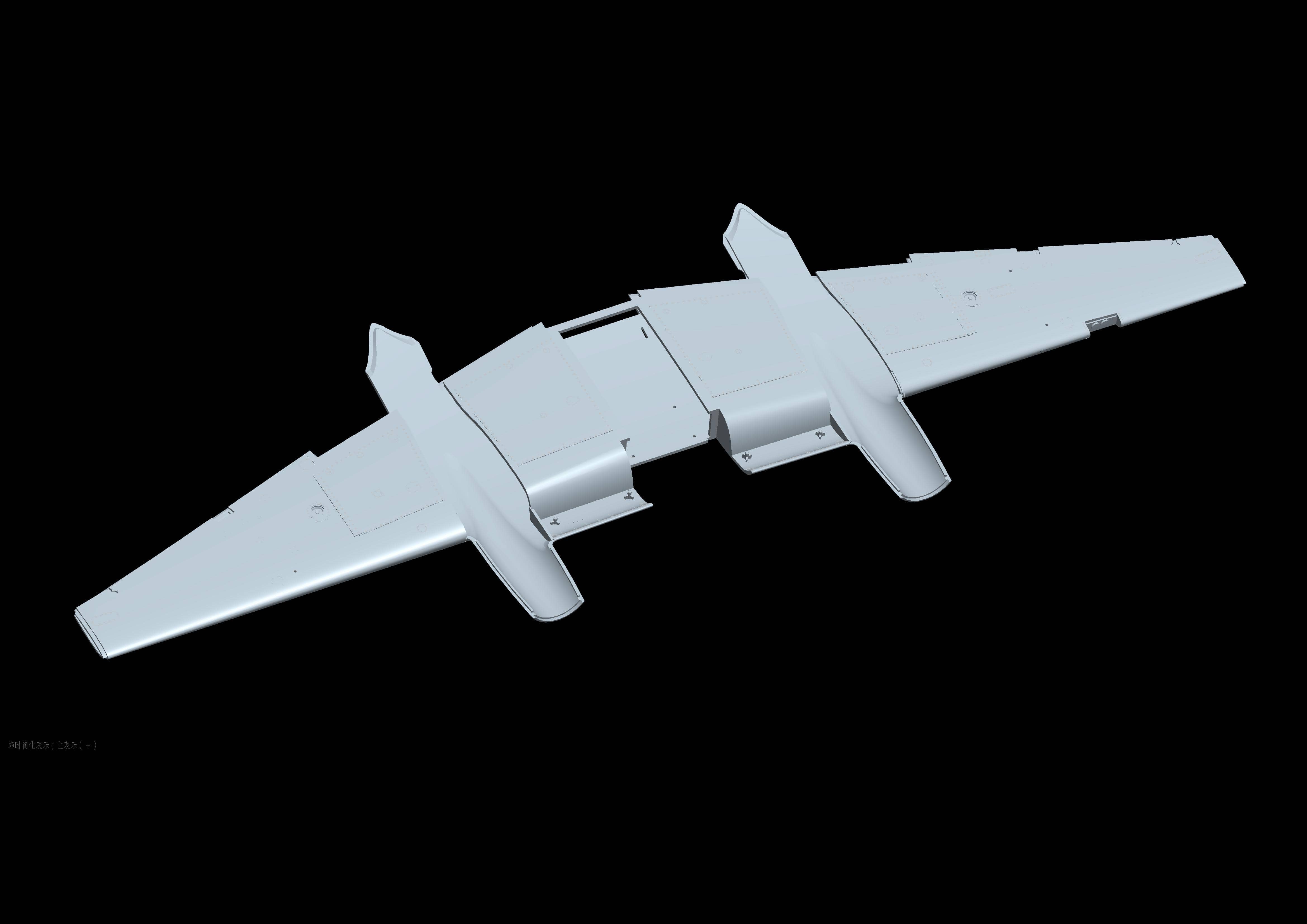 HK Models - 01E015 - de Havilland Mosquito B Mk IV Series II - digital model