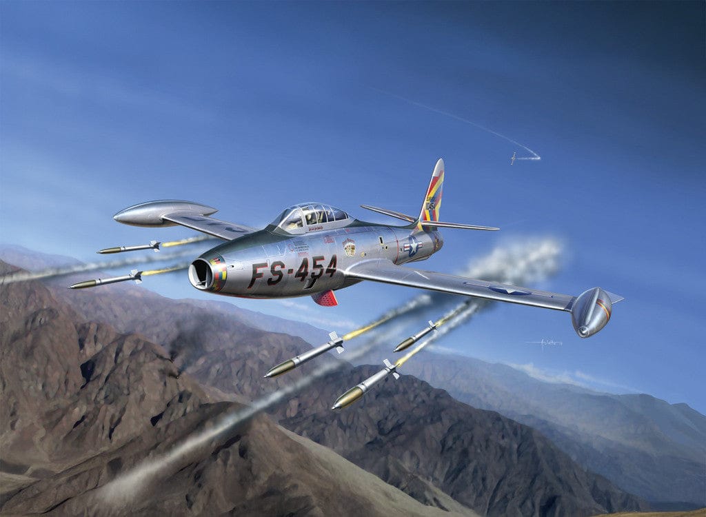 011 - Italeri - 1321 - Republic F-84E/G Thunderjet - secondary image