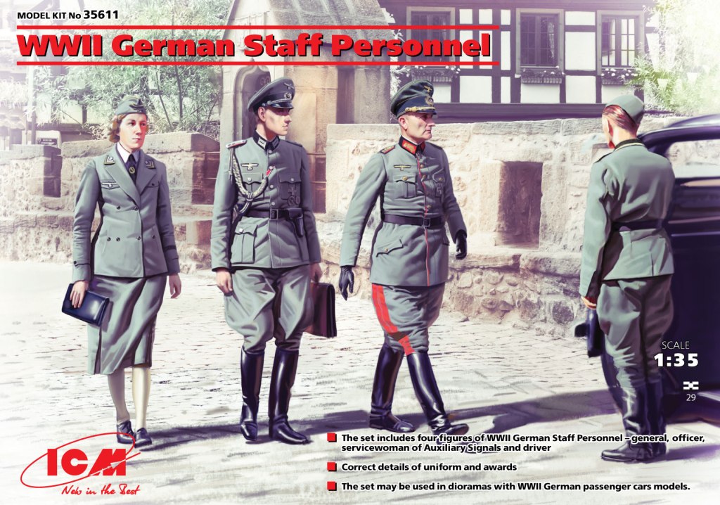 Personnel d'état-major allemand