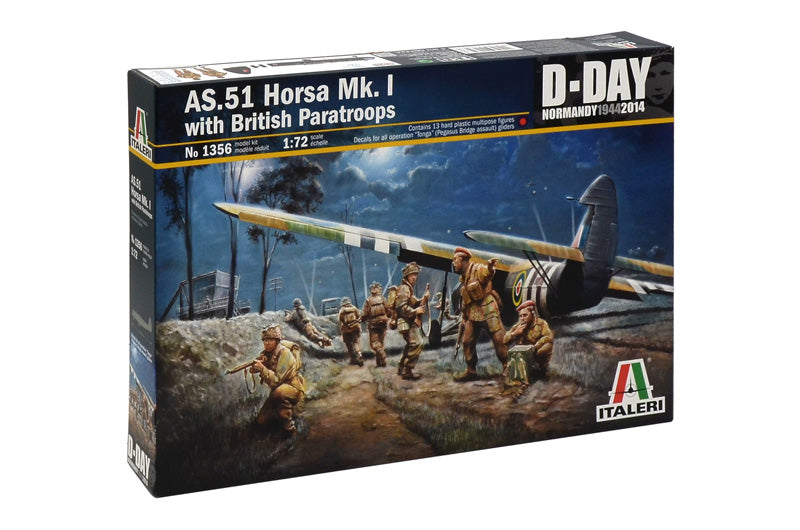 Airspeed AS.51 Horsa Mk I/II and Paratroopers