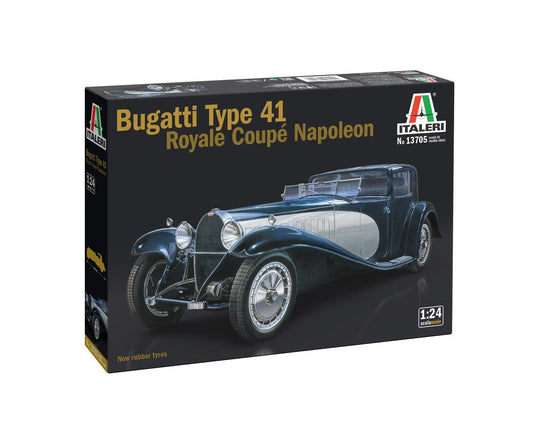 010 - Italeri - 13705 - Bugatti Type 41 Royale Coupé Napoleon - primary image