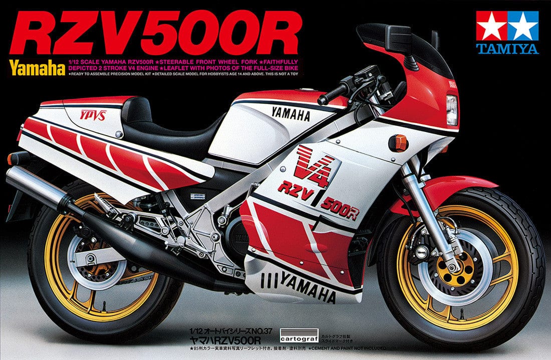 010 - Tamiya - 14037 - Yamaha RZV500R - primary image