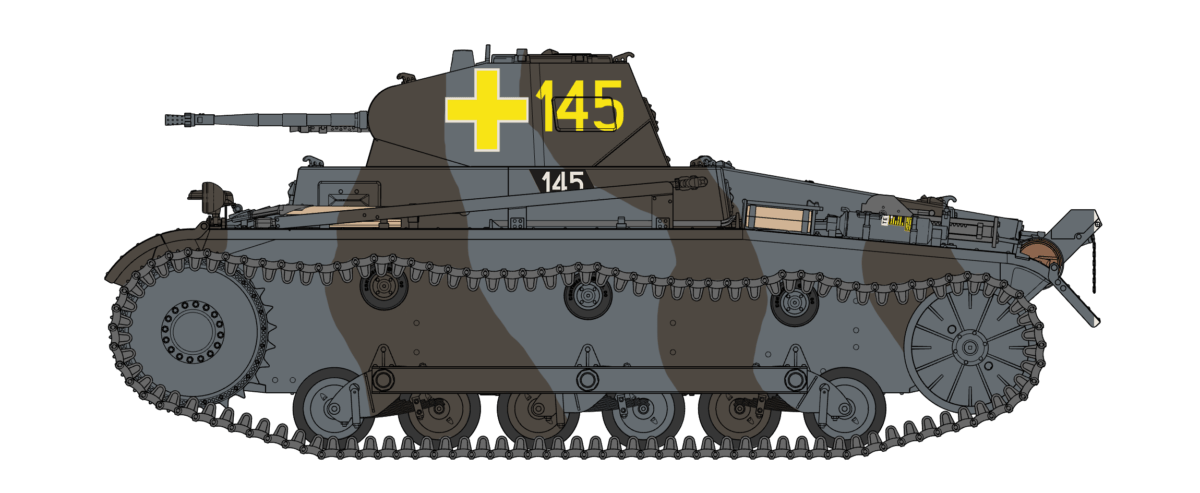 IBG - 35079 - Pz.Kpfw. II Ausf. B - paint schemes