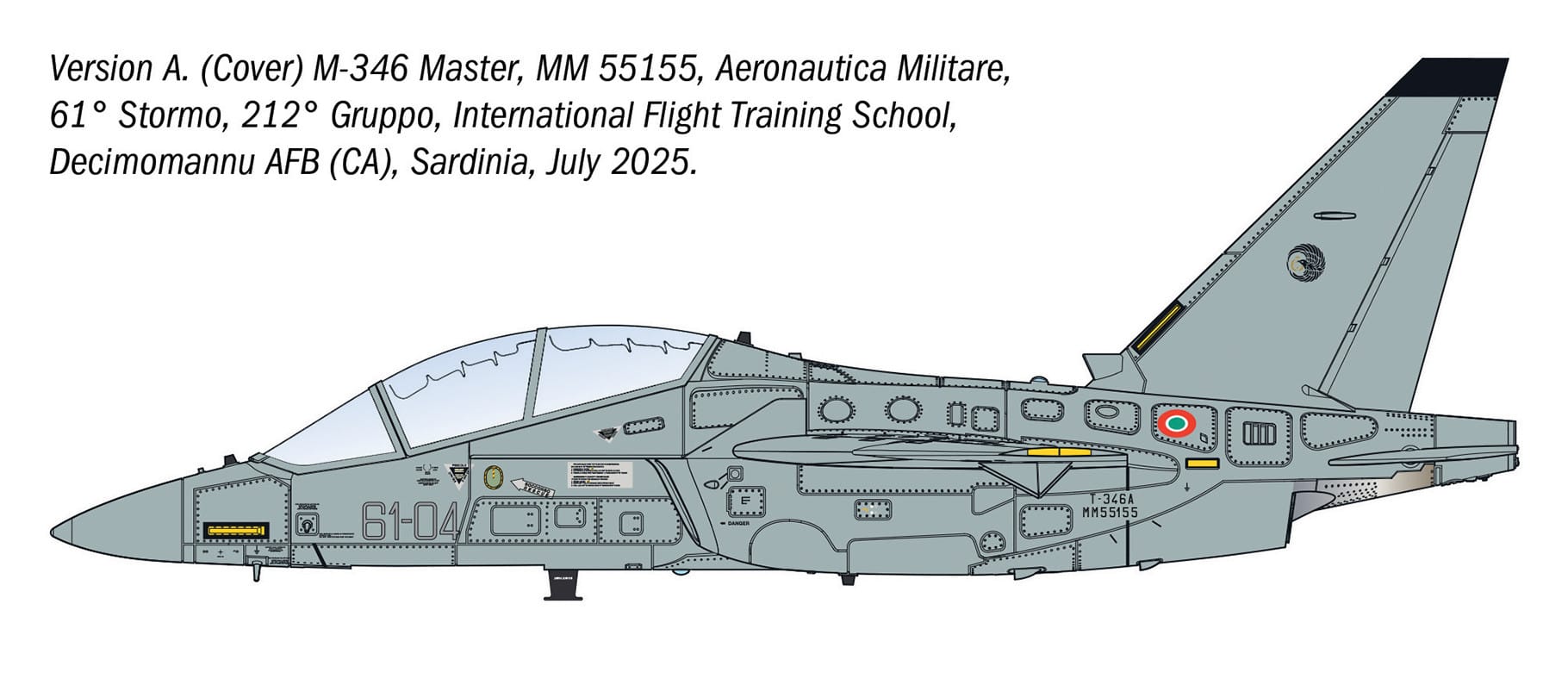 Italeri - 1480 - Leonardo M-346 Master - paint schemes