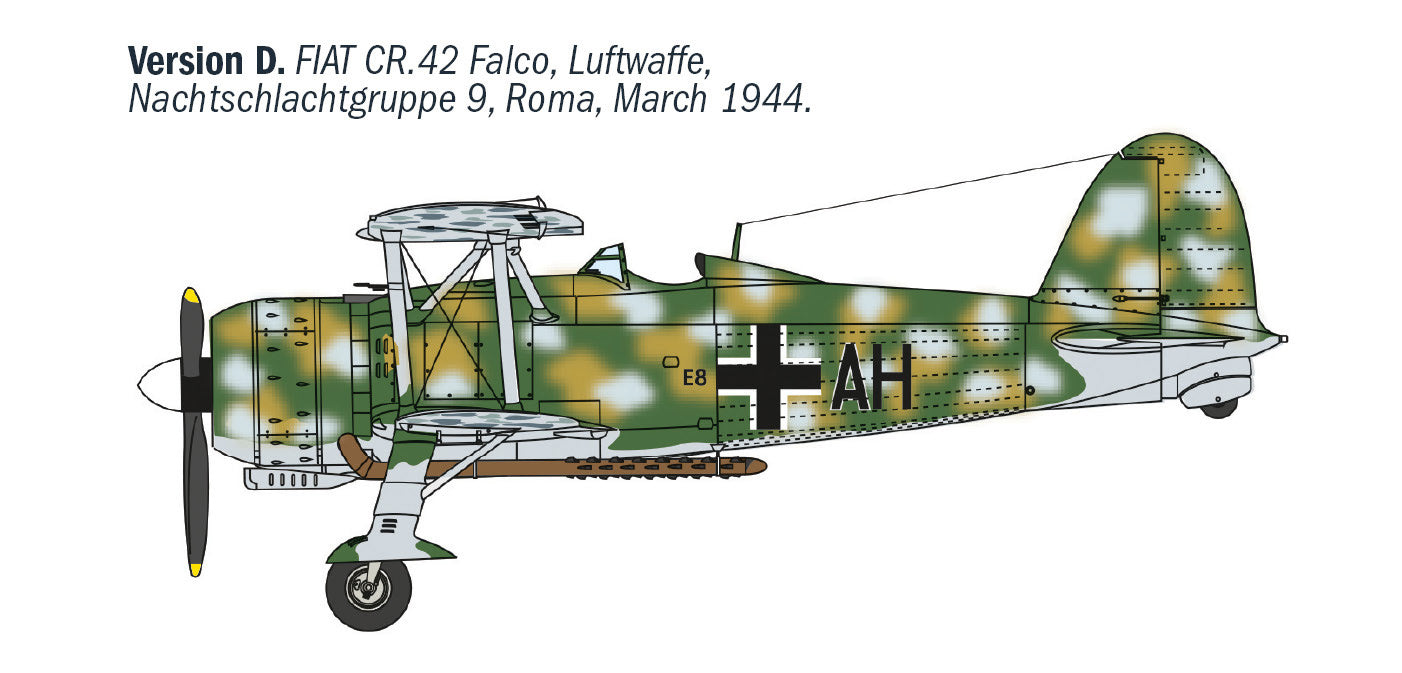 Fiat CR.42CN Falco - paint schemes