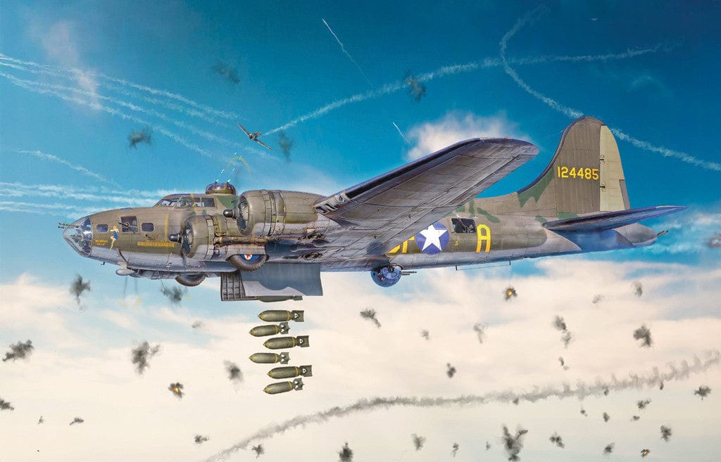011 - Italeri - 1487 - Boeing B-17F Flying Fortress - secondary image