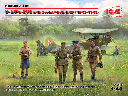 010 - Polikarpov U-2VS / Po-2VS with Pilots and Ground Staff - primary image