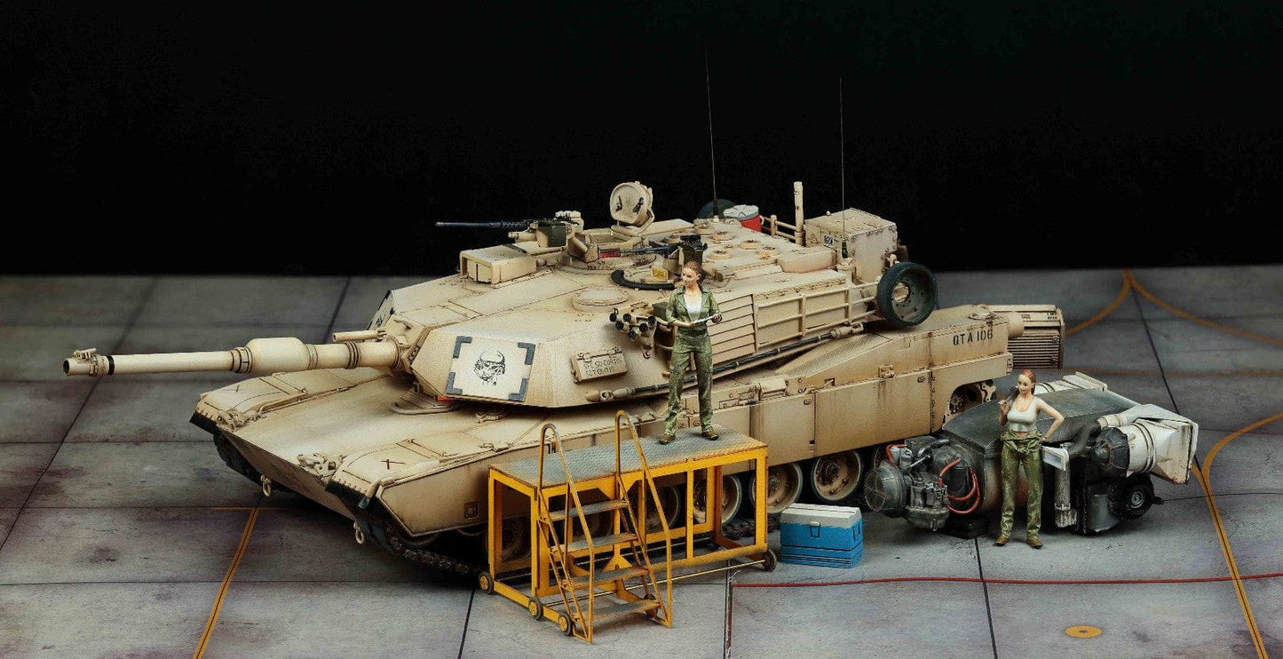 703 - Rye Field Model - 5007 - M1A1/A2 Abrams - painted model