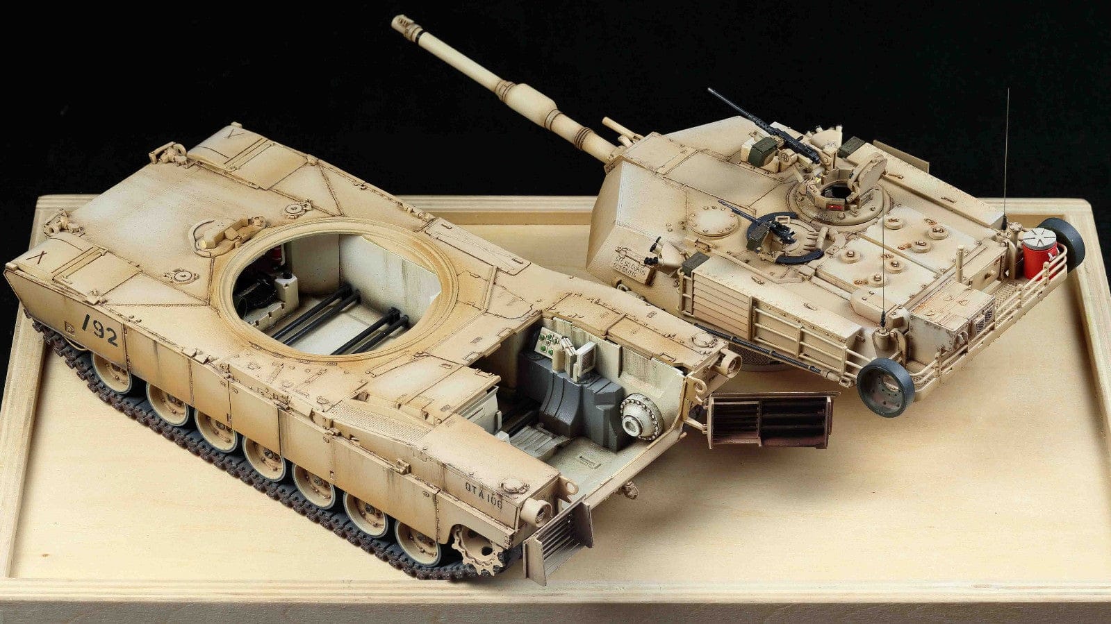 Rye Field Model - 5007 - M1A1/A2 Abrams - painted model