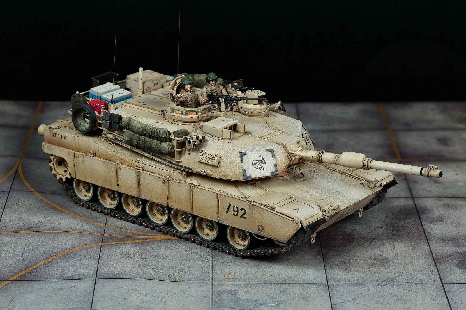 Rye Field Model - 5007 - M1A1/A2 Abrams - painted model