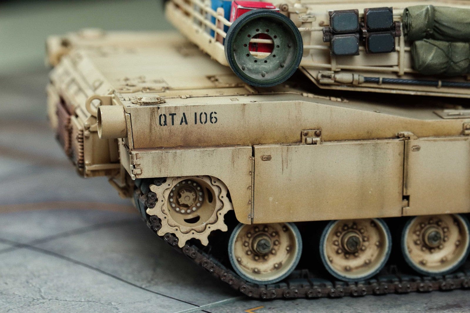 Rye Field Model - 5007 - M1A1/A2 Abrams - painted model