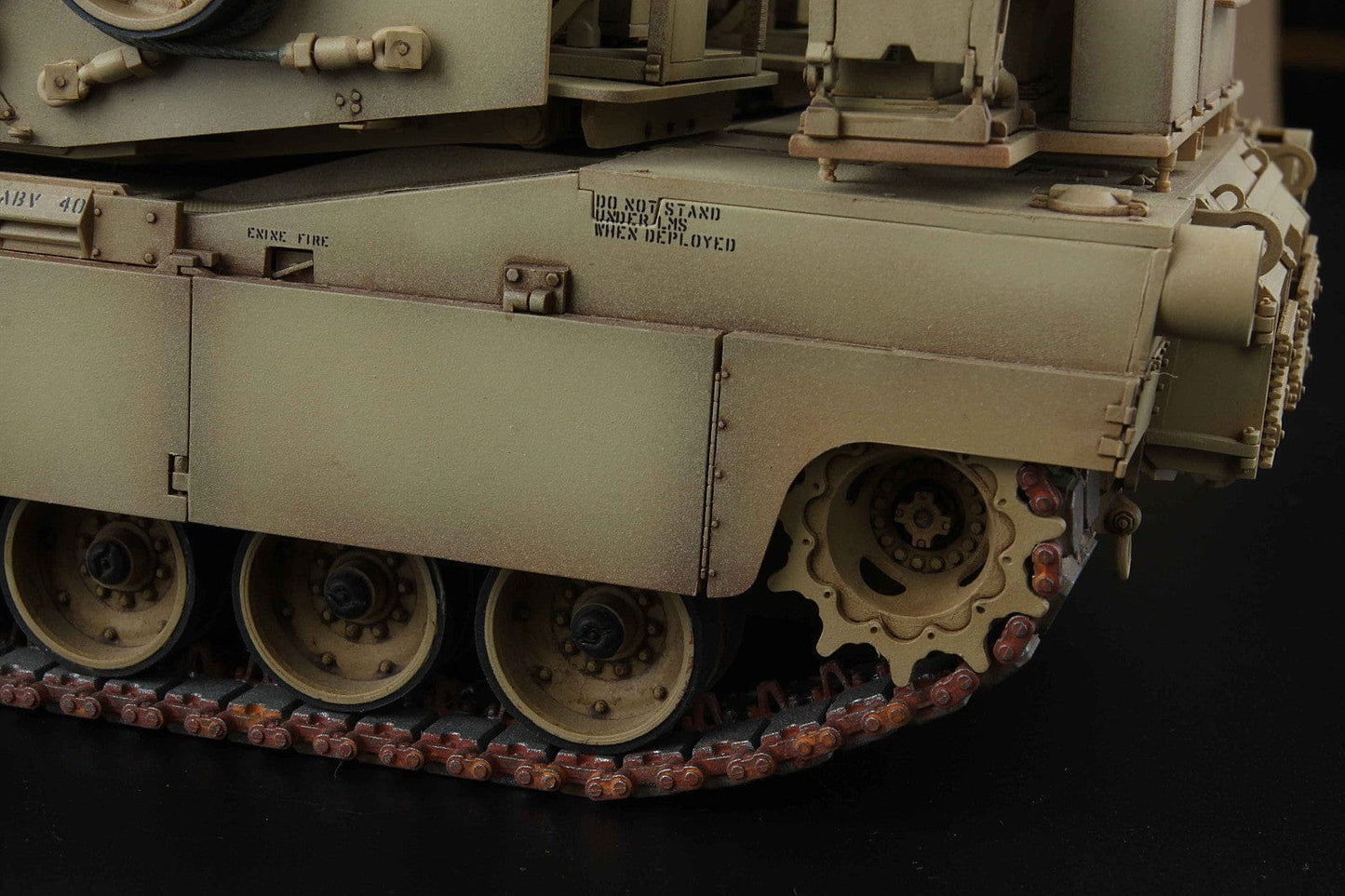 720 - Rye Field Model - 5011 - M1150 ABV - painted model