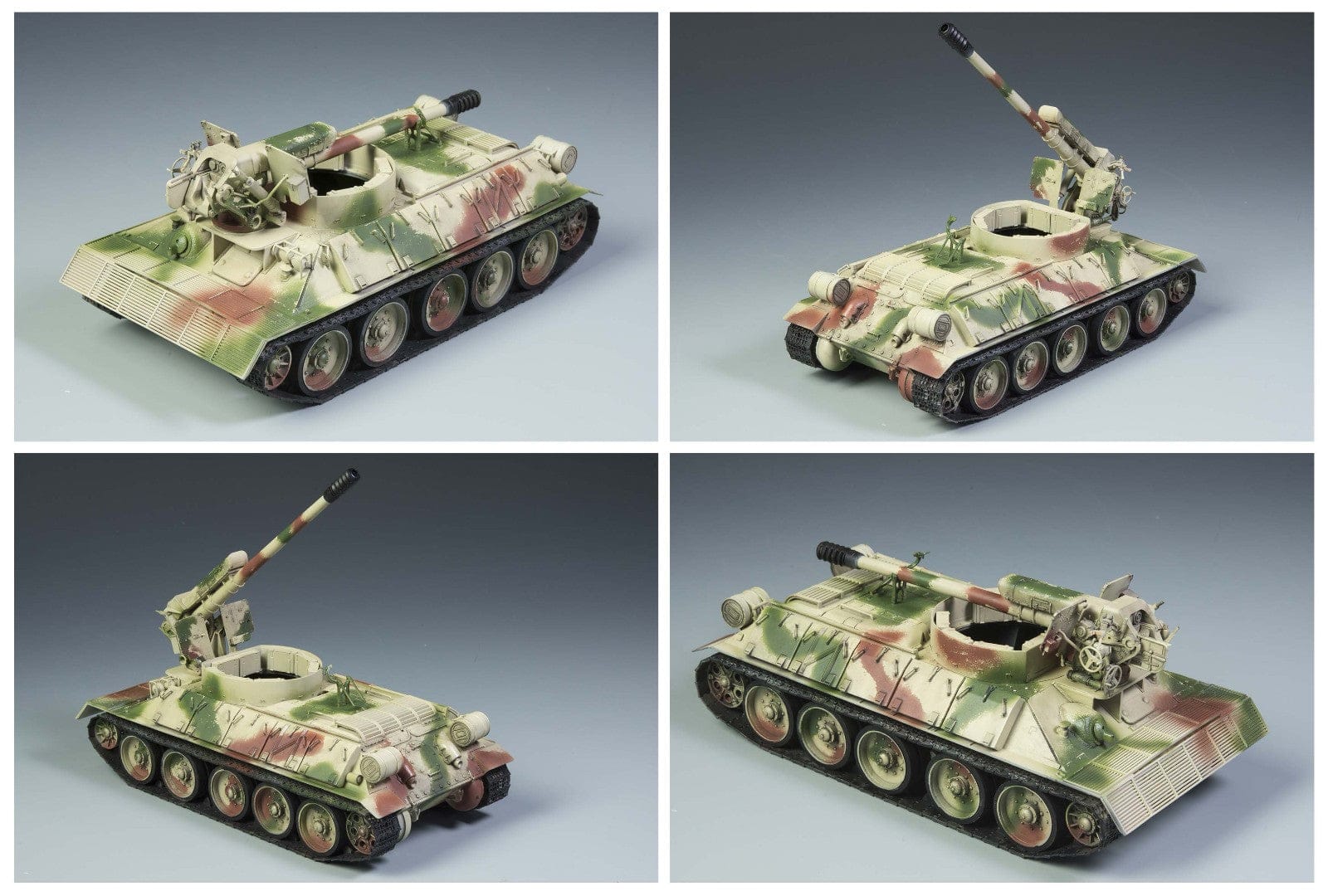 Rye Field Model - 5030 - T-34-122 D30 - painted model