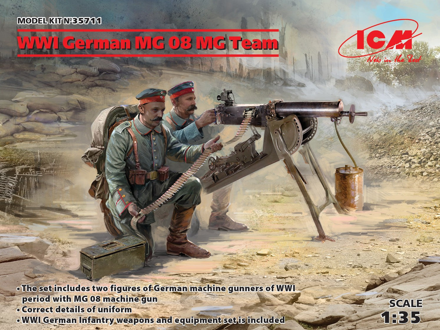 German MG8 HMG Team