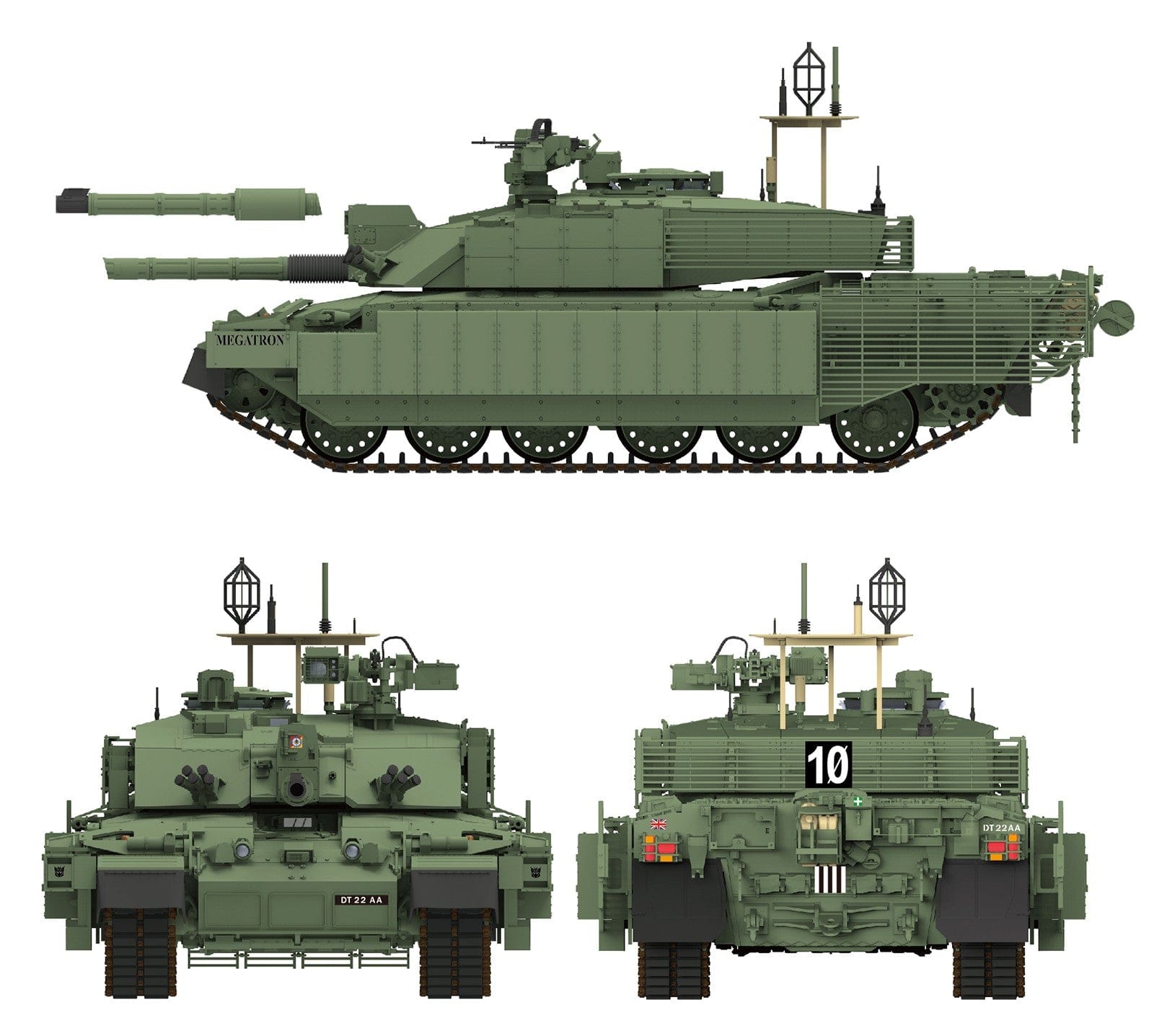Rye Field Model - 5039 - Challenger 2 TES - paint schemes