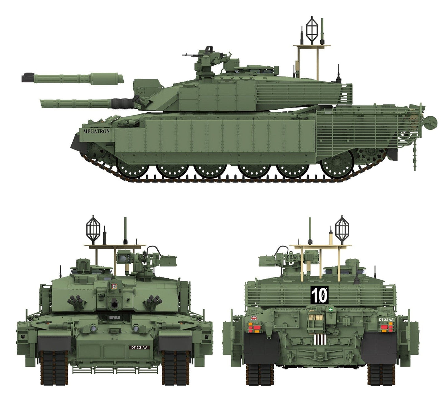 300 - Rye Field Model - 5039 - Challenger 2 TES - paint schemes