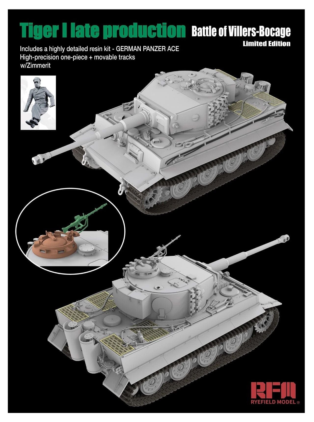 501 - Rye Field Model - 5101 - Pz.Kpfw. VI Ausf. E Tiger I (late) - digital model