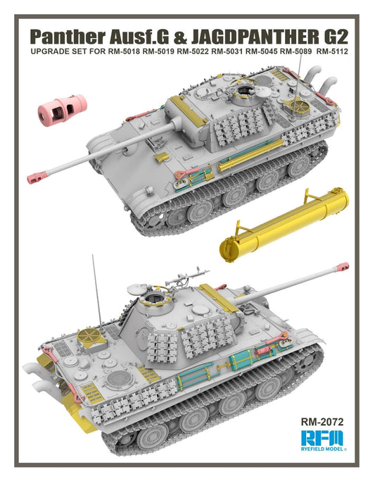 010 - Rye Field Model - 2072 - Pz.Kpfw. V Ausf. G / Jagdpanther G2 [upgrade kit] - primary image