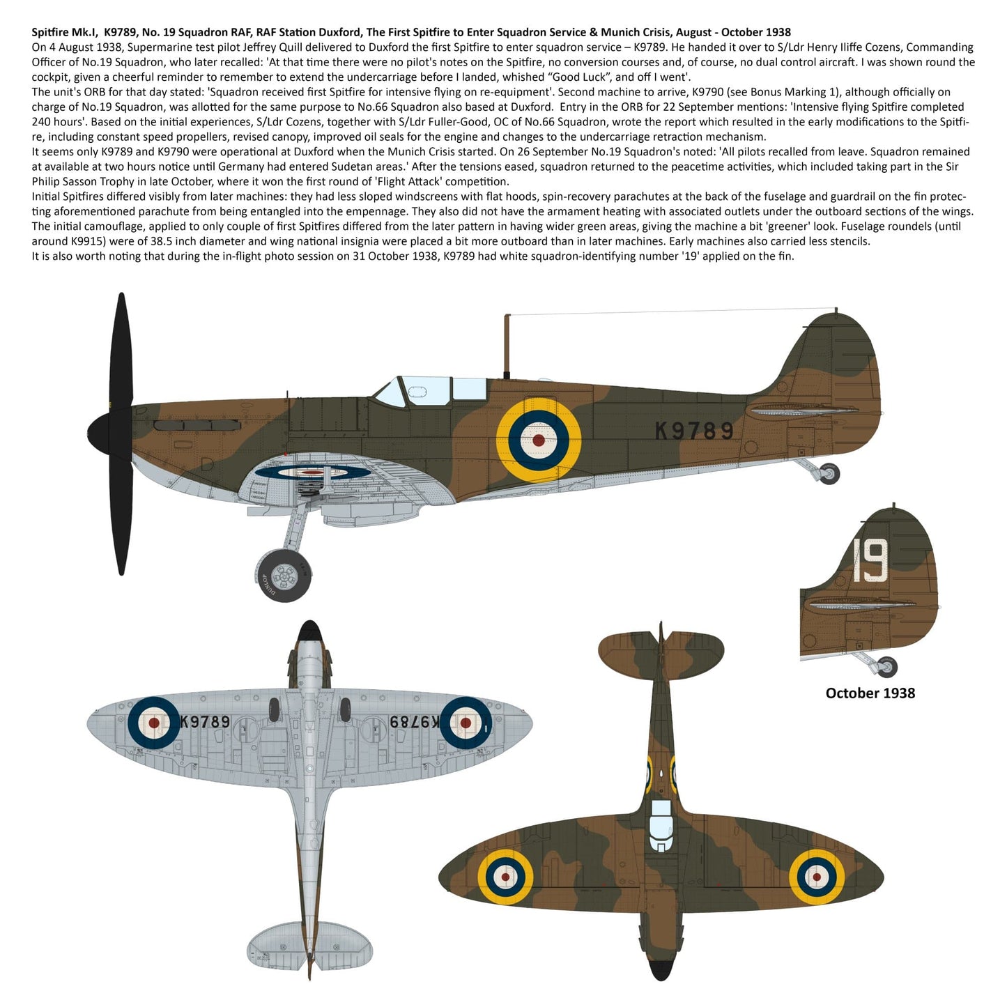300 - IBG - 72580 - Supermarine Spitfire Mk V (trop) - paint schemes