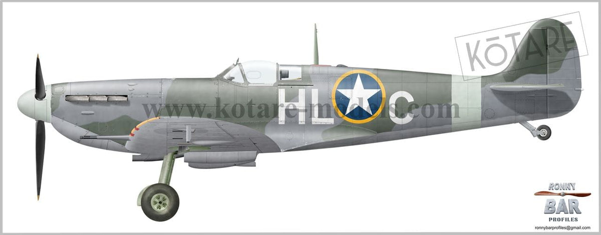 302 - Kotare - 32006 - Supermarine Spitfire Mk Vb (early) - paint schemes