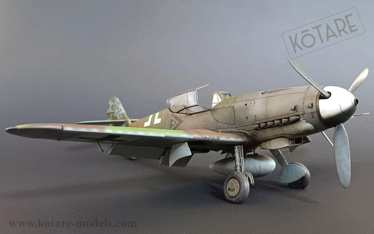704 - Kotare - 32009 - Messerschmitt Bf 109 K-4 - painted model