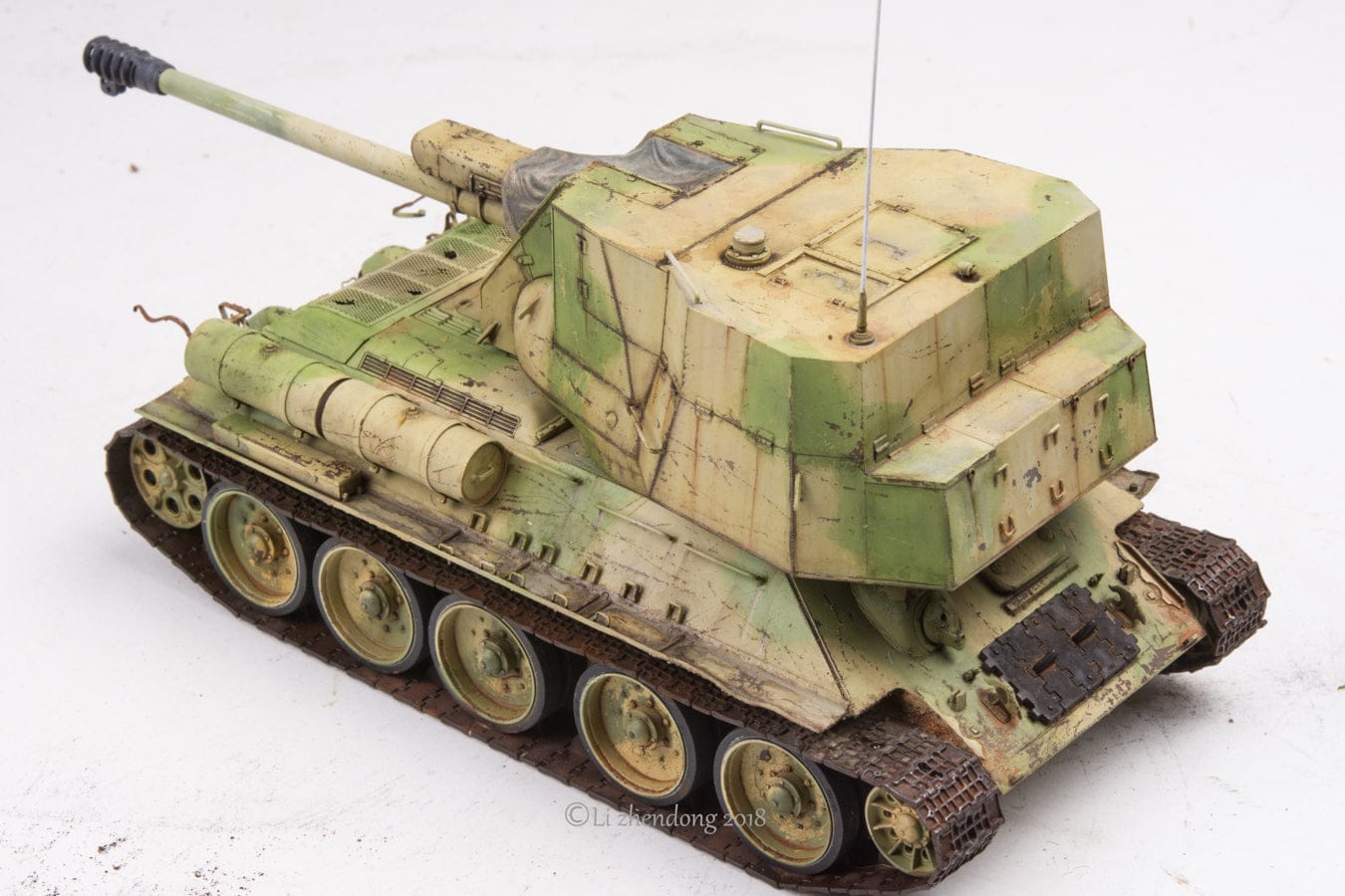 708 - Rye Field Model - 5013 - T-34-122 - painted model