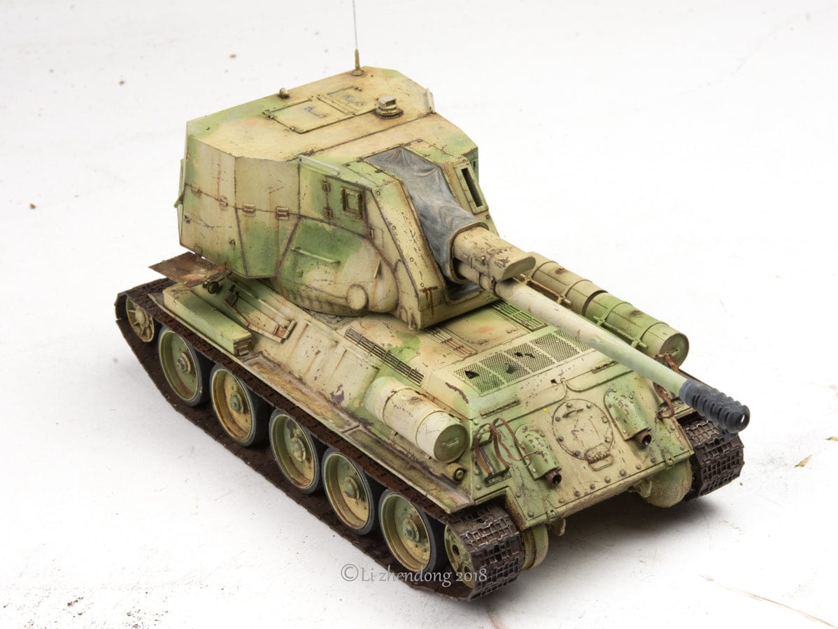 Rye Field Model - 5013 - T-34-122 - painted model