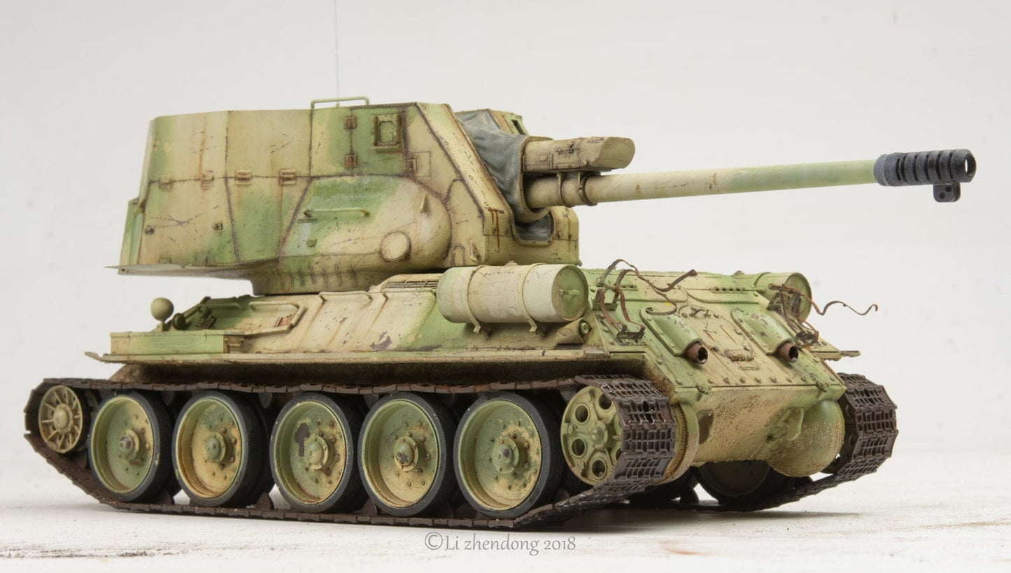 702 - Rye Field Model - 5013 - T-34-122 - painted model