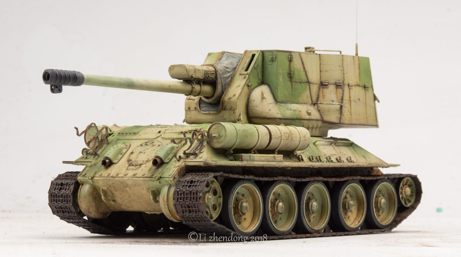 Rye Field Model - 5013 - T-34-122 - painted model