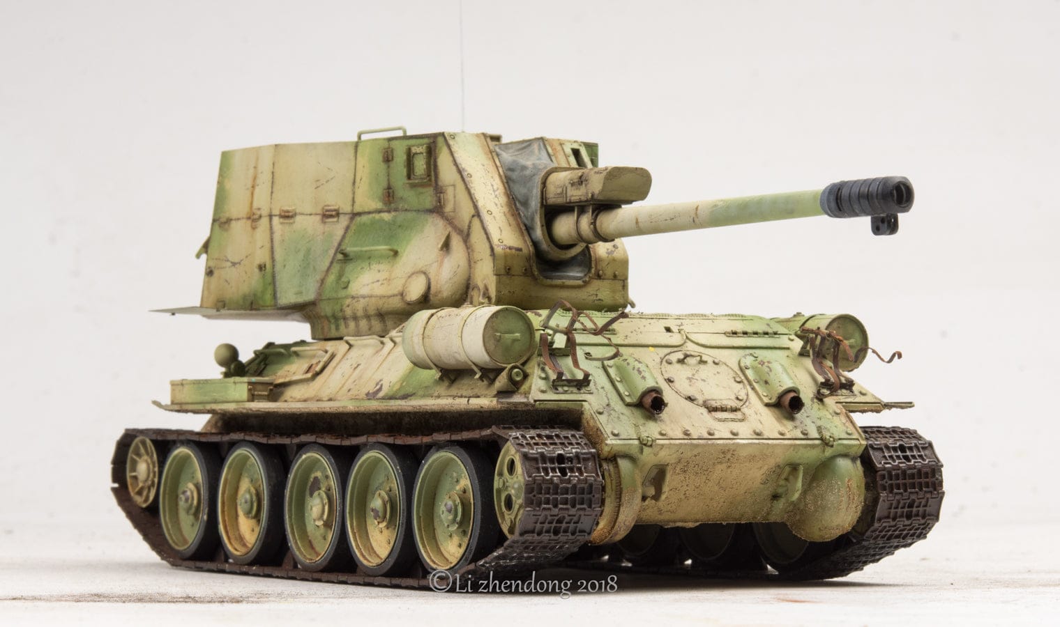 Rye Field Model - 5013 - T-34-122 - painted model