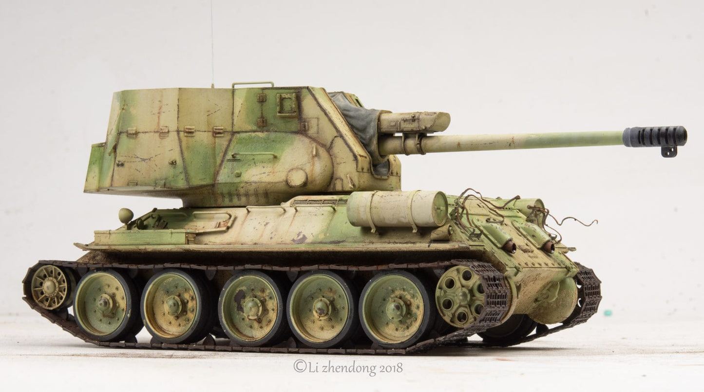 705 - Rye Field Model - 5013 - T-34-122 - painted model