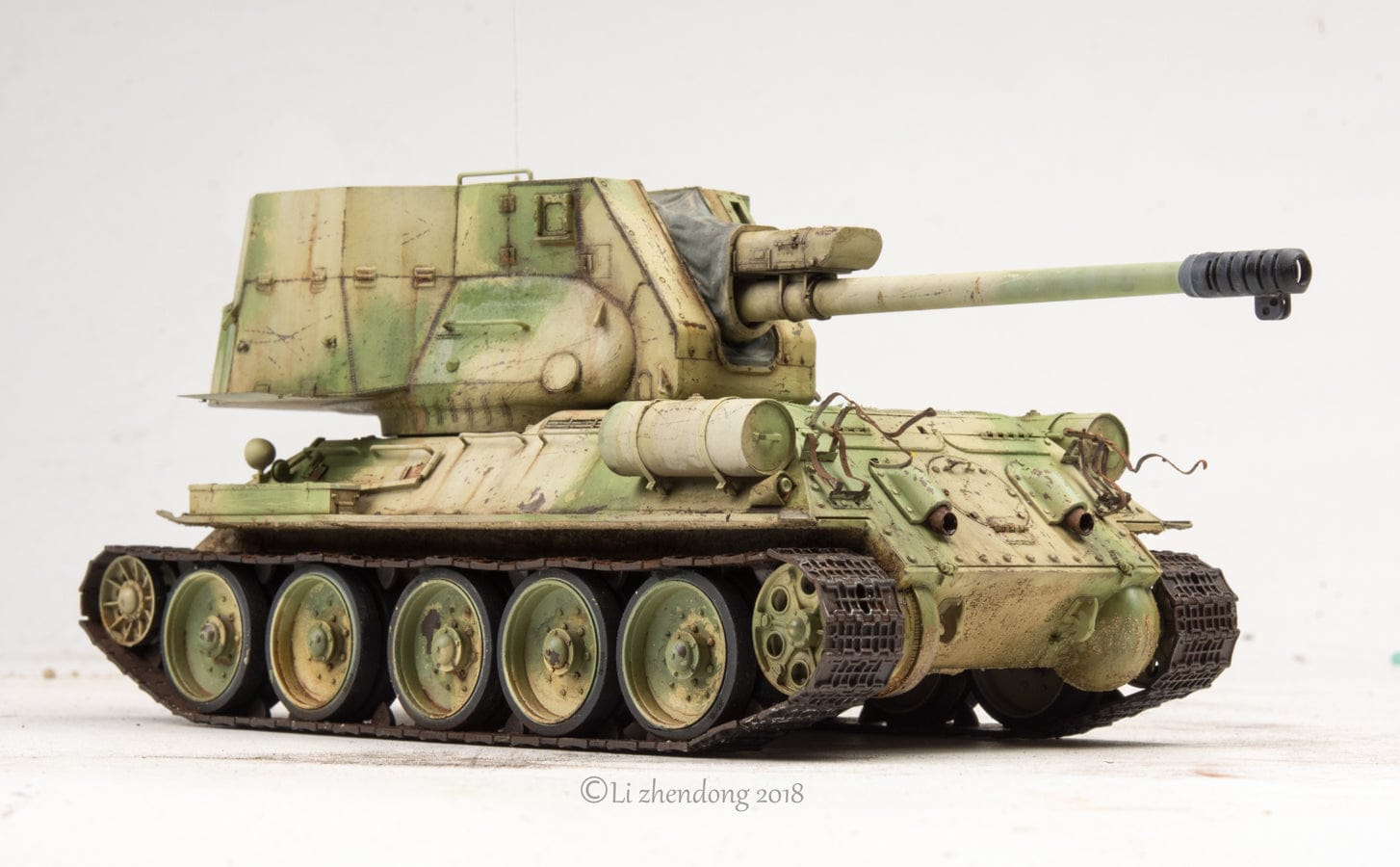 Rye Field Model - 5013 - T-34-122 - painted model