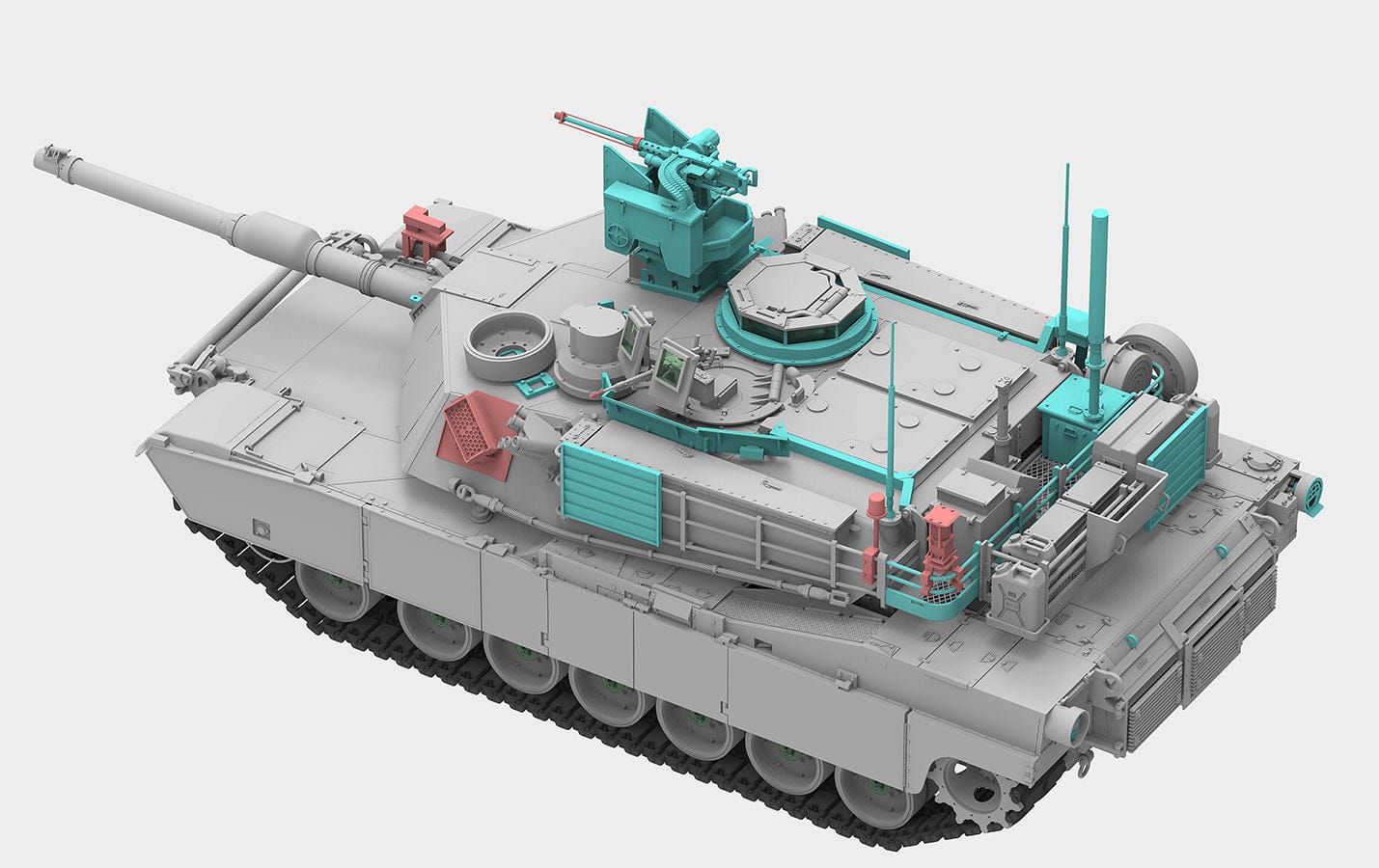Rye Field Model - 5029 - M1A2 SEP V2 Abrams - digital model