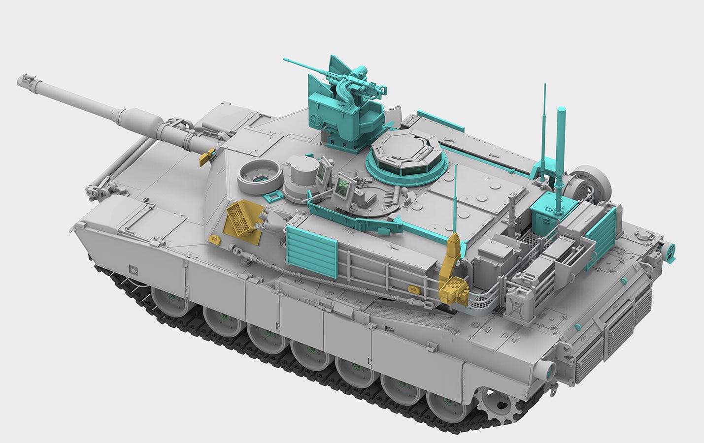 Rye Field Model - 5029 - M1A2 SEP V2 Abrams - digital model