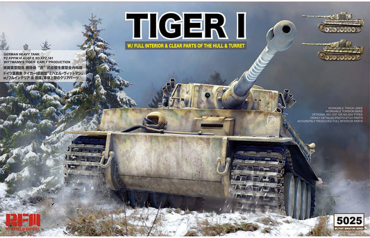 010 - Rye Field Model - 5025 - Pz.Kpfw. VI Ausf. E Tiger I (early) [interior kit] - primary image