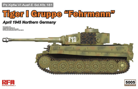 010 - Rye Field Model - 5005 - Pz.Kpfw. VI Ausf. E Tiger I - primary image