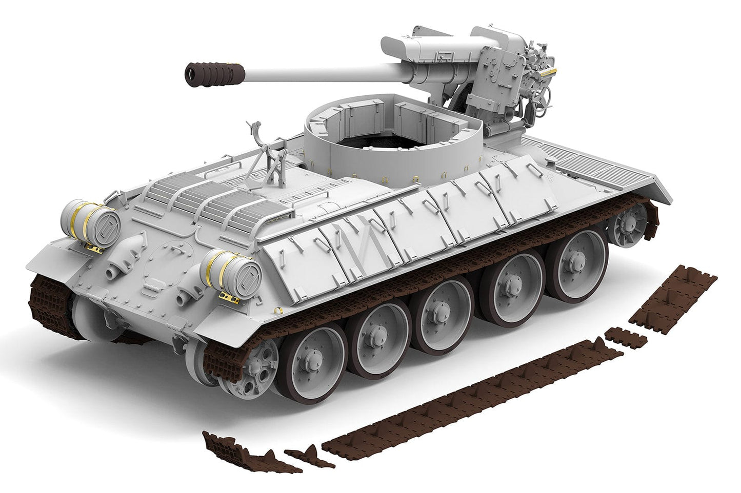 500 - Rye Field Model - 5030 - T-34-122 D30 - digital model