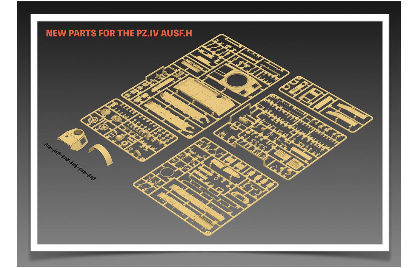 Rye Field Model - 5046 - Pz.Kpfw. IV Ausf. H - sprue