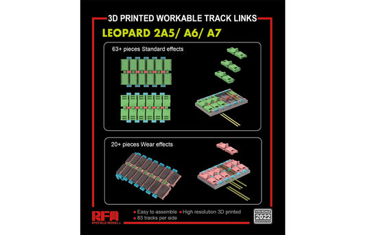 010 - Rye Field Model - 2022 - Leopard 2A5/A6/A7 Workable Track Links - primary image