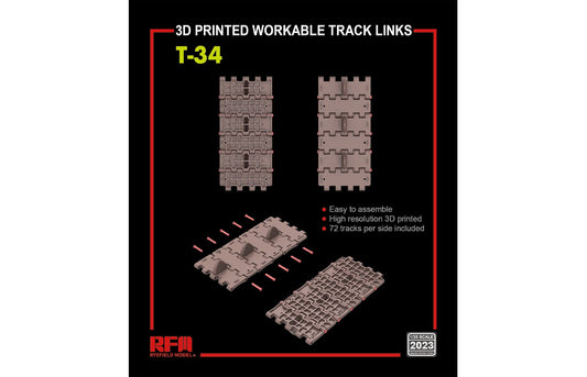 010 - Rye Field Model - 2023 - T-34 Workable Track Links - primary image