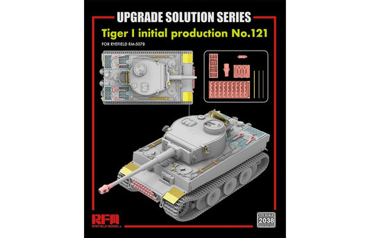 010 - Rye Field Model - 2038 - Pz.Kpfw. VI Ausf. E Tiger I (initial) Workable Track Links - primary image
