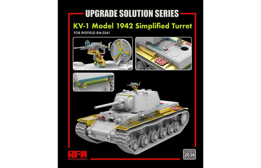 010 - Rye Field Model - 2036 - KV-1 obr. 1942 (Simplified Turret) [upgrade kit] - primary image