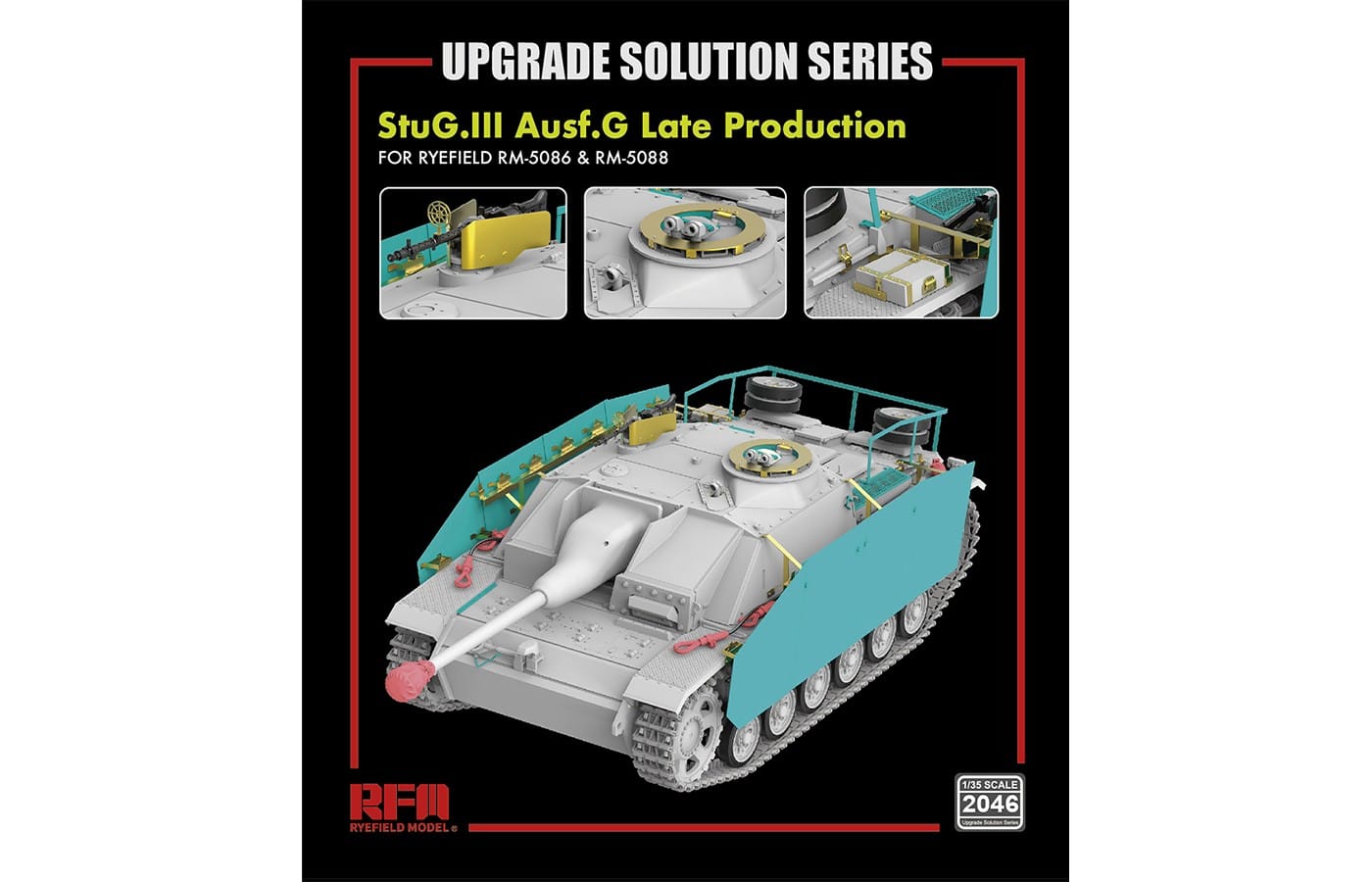 010 - Rye Field Model - 2046 - StuG III Ausf. G (late) [upgrade kit] - primary image