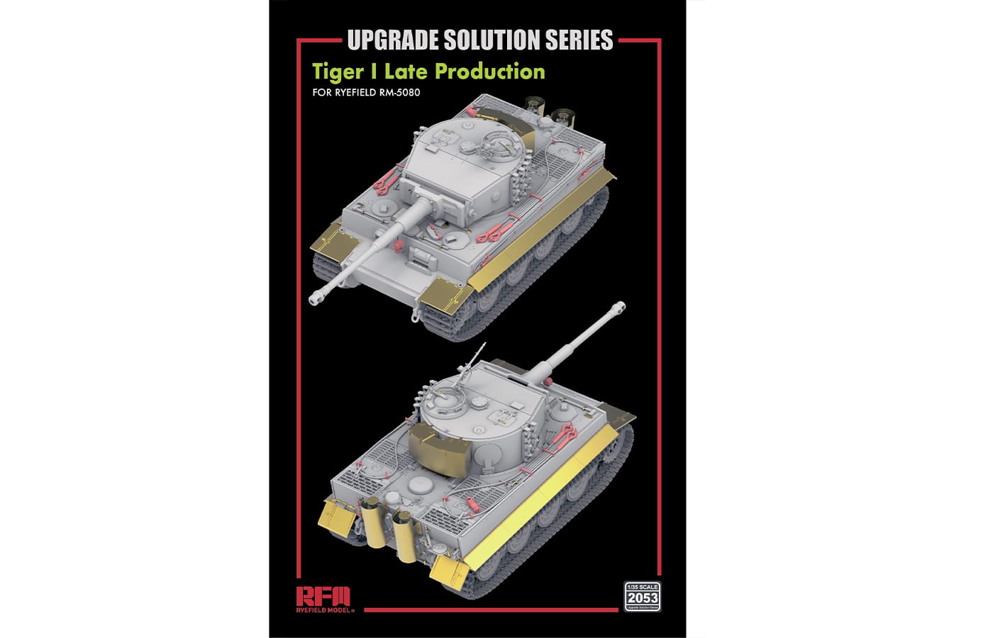 010 - Rye Field Model - 2053 - Pz.Kpfw. VI Ausf. E Tiger I (late) [upgrade kit] - primary image