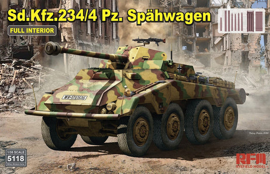 010 - Rye Field Model - 5118 - Sd.Kfz. 234/4 [interior kit] - primary image