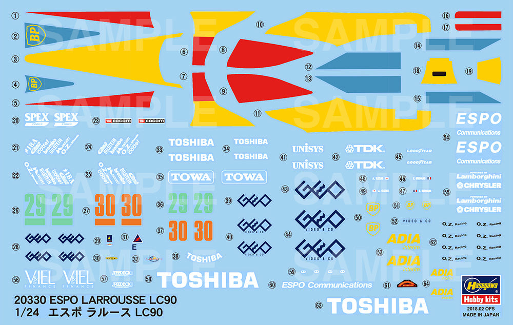 400 - 43101 - HALE20330 - Limited Edition Series - decals