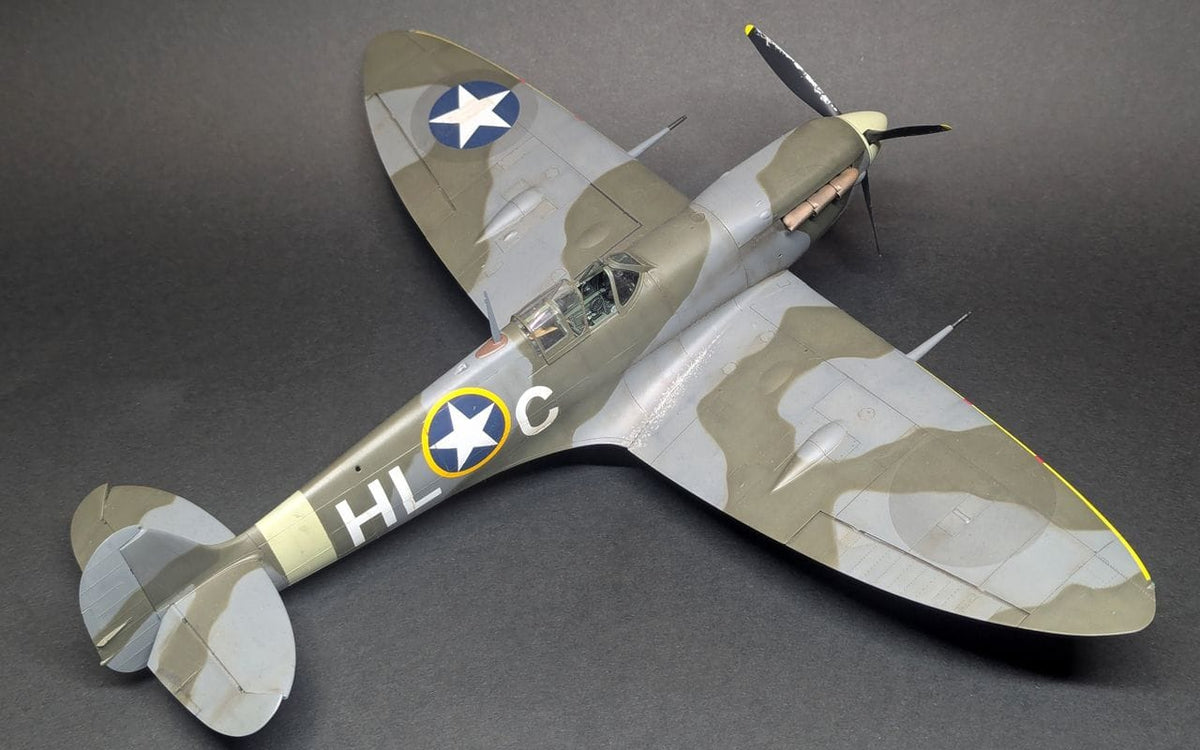 712 - Kotare - 32006 - Supermarine Spitfire Mk Vb (early) - painted model